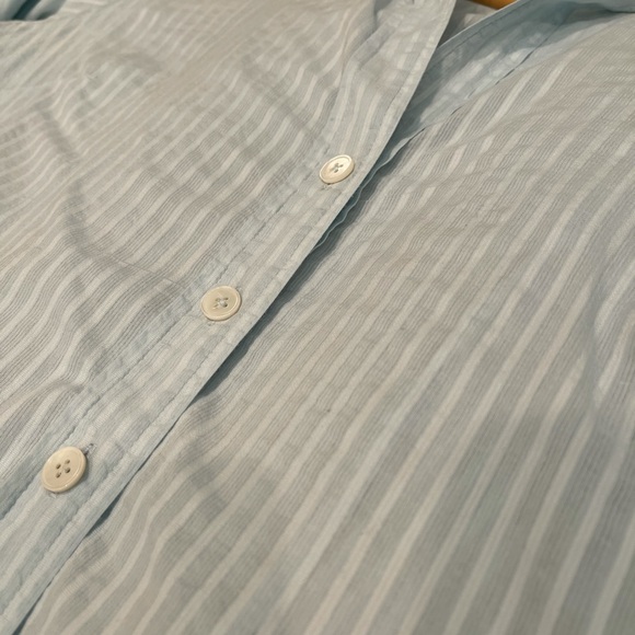 Banana Republic S long sleeve light blue blouse - Picture 6 of 11